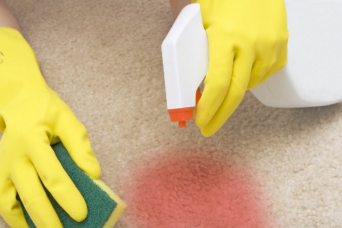 Professional move in cleaning service preparing a Hollandpark home for occupancy