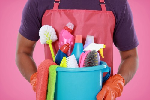 Staff managing recycling streams and reusable materials