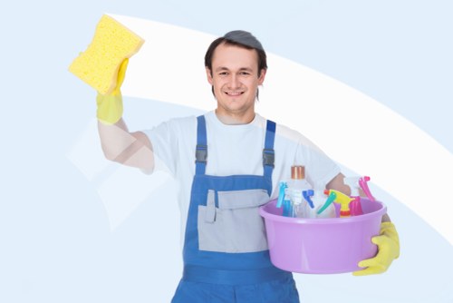 Deep cleaning in a stylish Holland Park interior