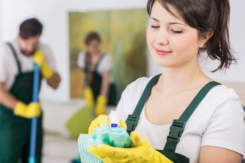 Kitchen and bathroom one off cleaning service in a Holland Park apartment