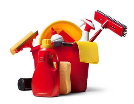Deep cleaning treatment for stained carpets in a local property